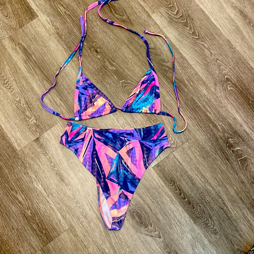 Freedom Rave Wear Sexy Geo set